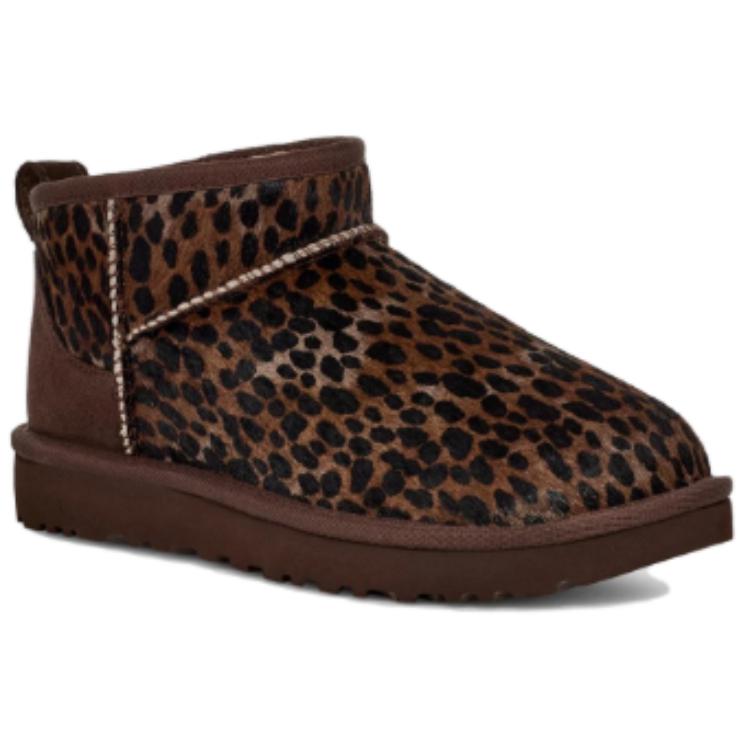 UGG Classic Ultra Mini Caspian Boot Burnt Cedar Women Sneakers Brown 1158328-BCDR