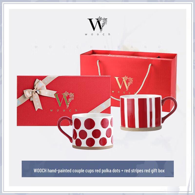 WOOCH Hand-painted Ceramic Mug Gift Set