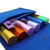 Filcowe etui na olejki eteryczne 6 przegródek 10 ml Torba do przechowywania Uchwyt na butelki Torba do przechowywania olejków eterycznych do aromaterapii Organizer podróżny
