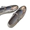 2026 Spring New Mary Jane Shoes Women's Round Head Rivet Flat-soled Single Shoes French Shallow Mouth Small Leather Shoes Versatile Retro