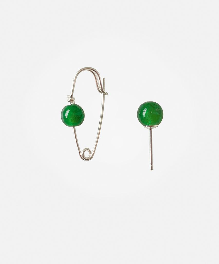Nuavo Emerald Clip Earring