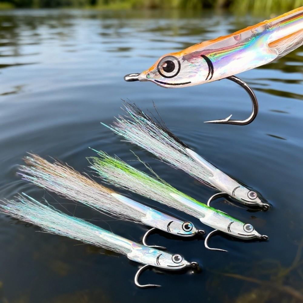 3D Eyes Realistic Minnow Fly Fishing Lures Freshwater Use Trout Fishing Baits Fly Fishing