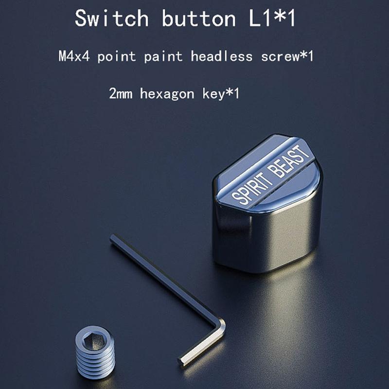 Buton comutator motocicletă semnalizare fază lungă și scurtă capac cheie îndepărtat