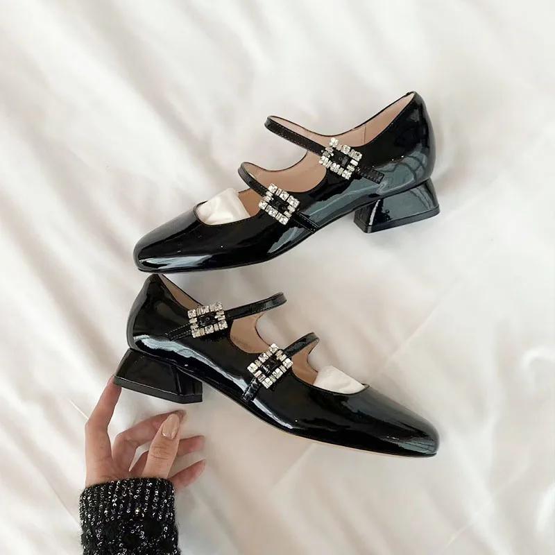 Neue Damenschuhe schöne Pumps Lackleder High Heels Schuhe Damen Partykleid Schuhe