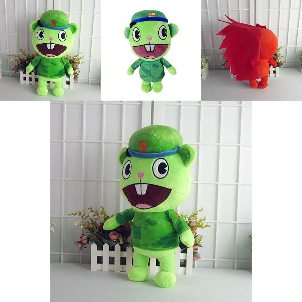 Super Soft Happy Tree Friends Flippy Plush Toy Perfect For Bedtime And Travel