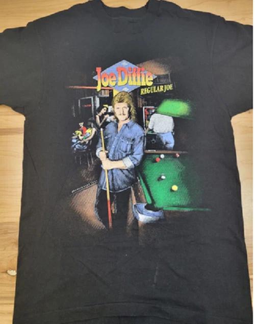 Vintage Regular Joe Joe Diffie Shirt Classic Black Unisex T_shirt S