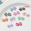 50 stk Isgjennomsiktig Blomst Resin 3D Neglekunst Charms Liljeblomster Negledekorasjoner DIY Smykketilbehør