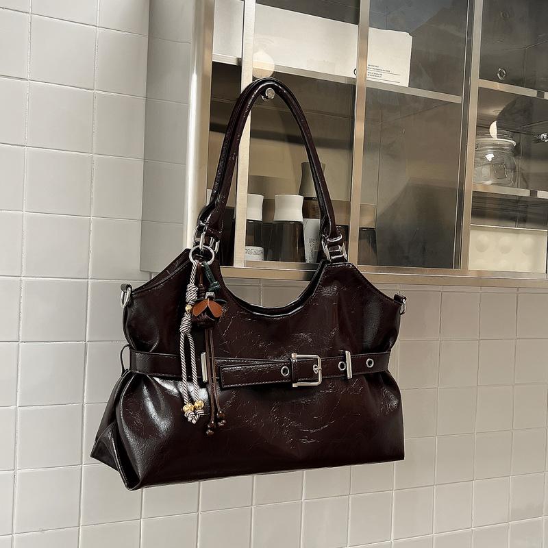 Underarm Commuter Bag - Simple Hand-held Tote Bag - Large Capacity Single-shoulder Crossbody Bag