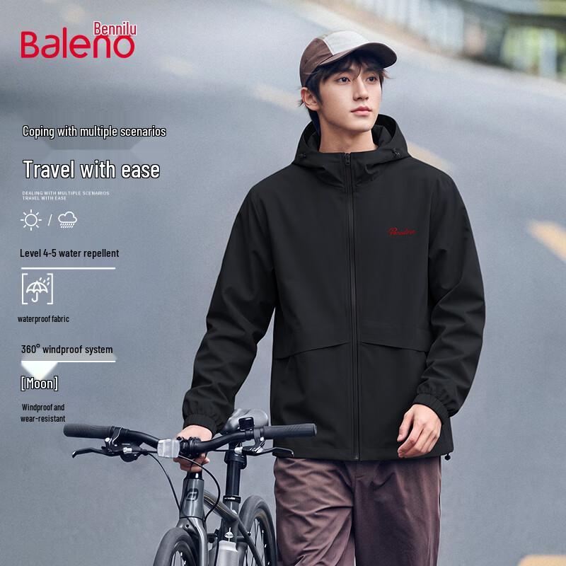 Baleno Men s Outdoor Windproof Waterproof Hooded Jacket 2XL