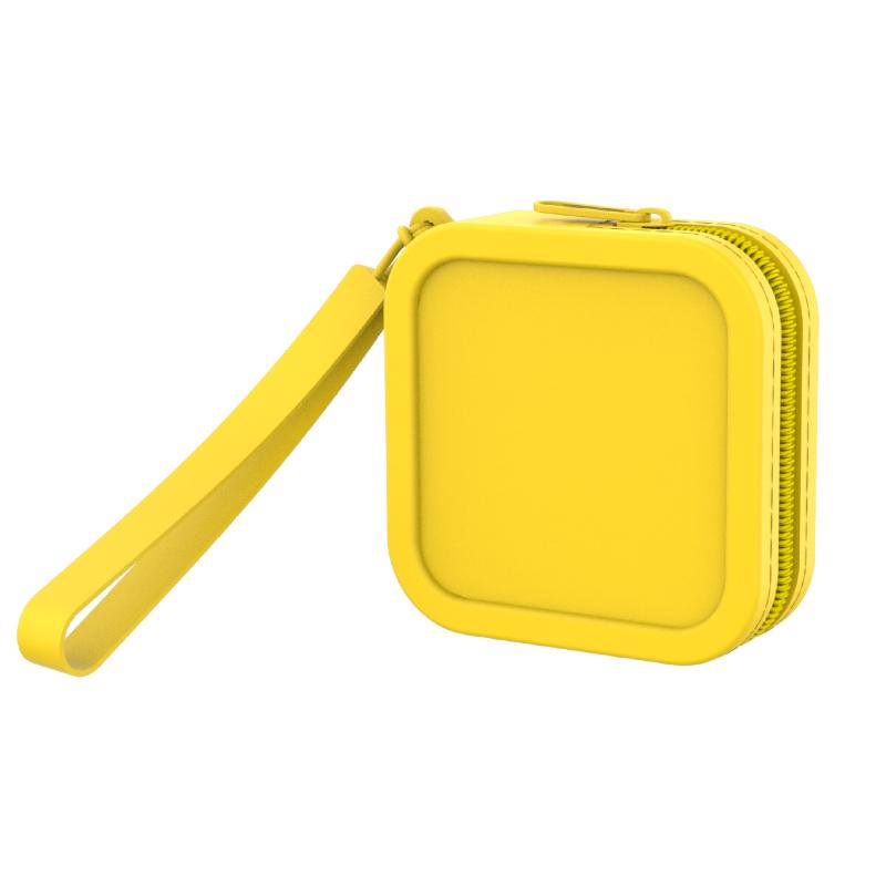 1Pcs Headphone Storage Pouch Travel Carry Bag Silicone Coin Storage Small Pouch Waterproof Zipper Coin Purse For Lipstick Card