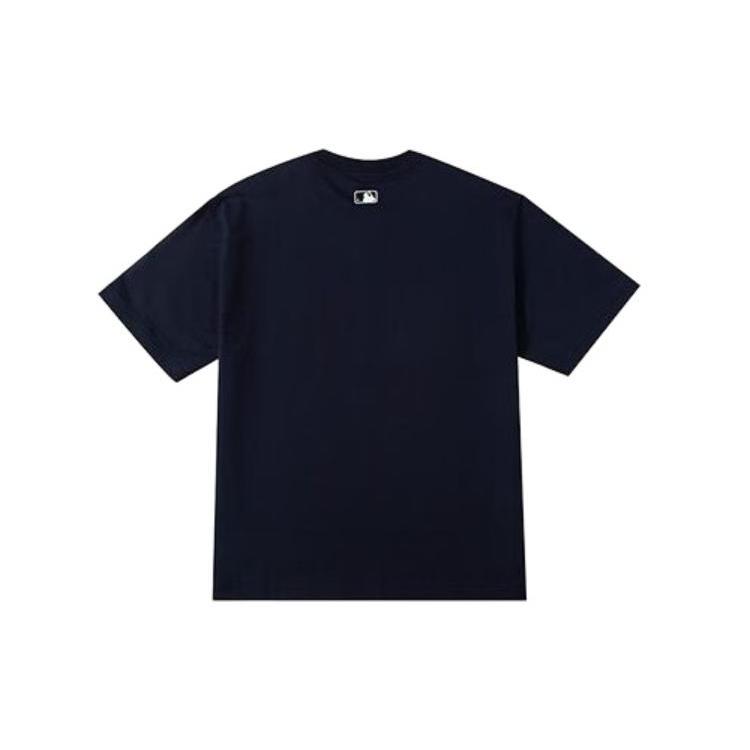 New MLB T Shirts Unisex Blue 3ATSB1133-46NYD