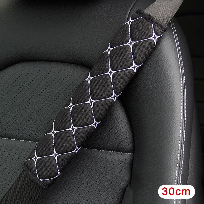 

30/50/75CM Soft Motor Truck lengthen Safety Belt Shoulder Protector Car Safety Belt Cover Car Auto Interior Decoration