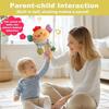 New Baby Bed Hanging Drawstring Toy Newborn Baby Stroller Toy Cute Animal Educational Toys Hand Grip Plush Bebe Fun Bedtime Toys