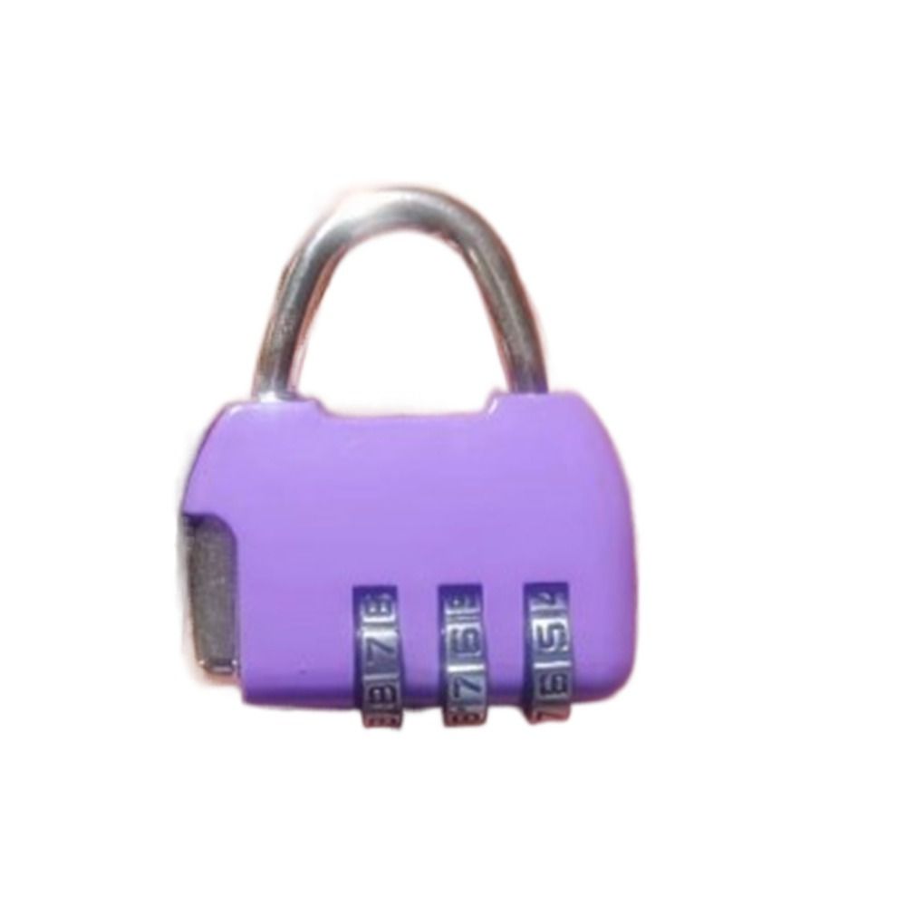 Padlock Luggage Combination Lock Anti-theft Dormitory Cabinet  Lock Backpack Zipper Lock  Travel