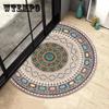 Jednoduché půlkulaté vstupní koberce koberce podložky pro domácnost Podložky pro vchodové dveře severské koupelnové předložky protiskluzové absorpční podložky