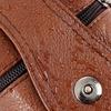 Pu Leather Men Pouch Phone Cover Wallet Business Phone Holder Leather Fanny Phone Bag Waist Bag