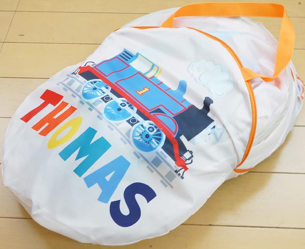 Hassy Top-in Thomas the Tank Engine, Thomas, Rebecca, James, Nia, Percy Cube Tent, Kids' Tent, Compact Storage