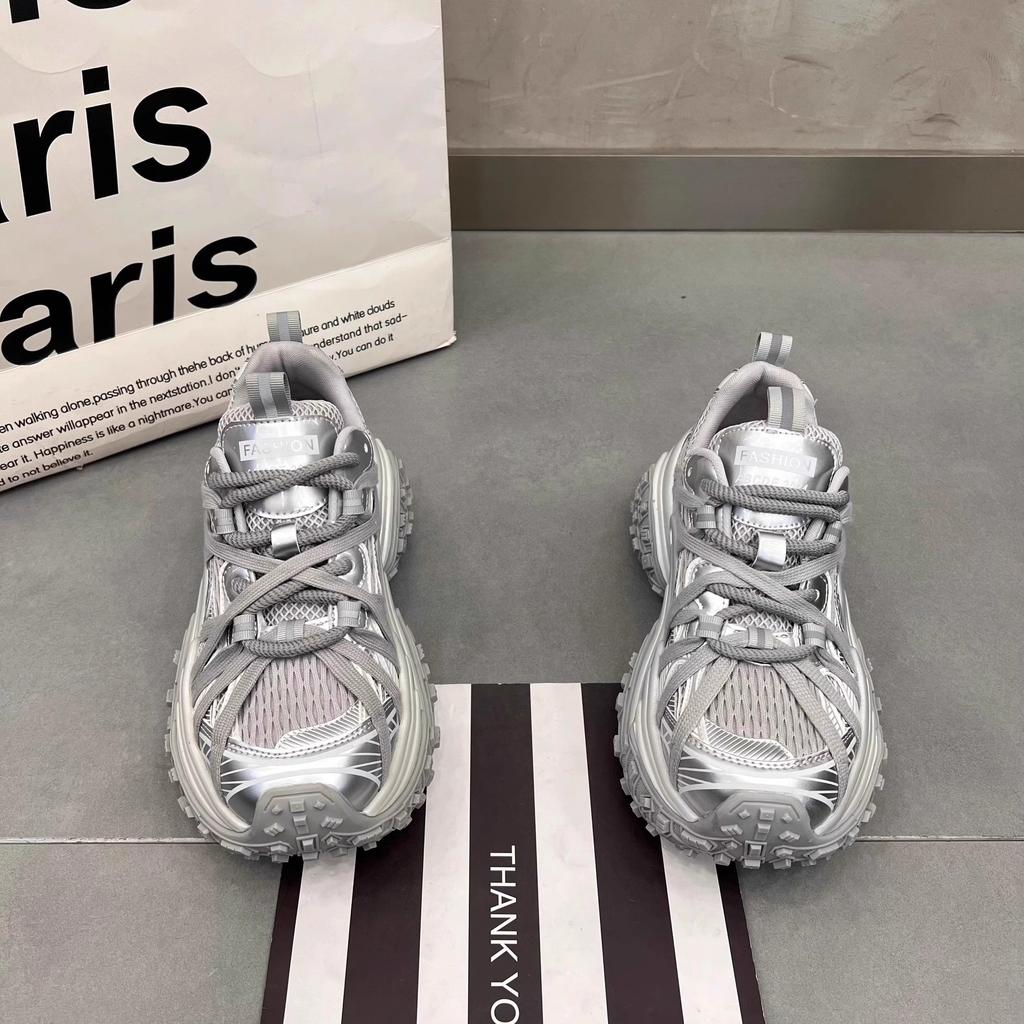 Tire platform women's spring new breathable versatile casual sports shoes