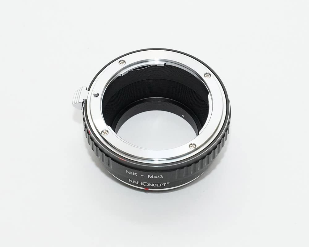 Nikon AI Lens To Micro Four Thirds Mount Adapter with Lens Cloth K&F M4/3 NF-M43 (KFM43)