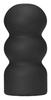 Soft Masturbator ABM06 Pookie 16cm - All Black Male Masturbator - Masturbators