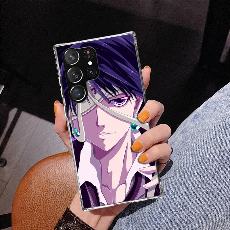 Huner X-Hunters Chrollo Shizuku Phone Case For Samsung Galaxy S24 S25 Edge S26 Ultra S23 S22 S21 Plus S20 FE + Personalized Prin