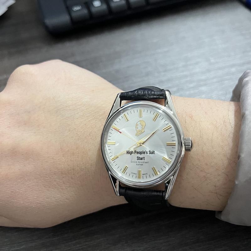 7120 Men's Vintage Manual Winding Mechanical Wristwatch