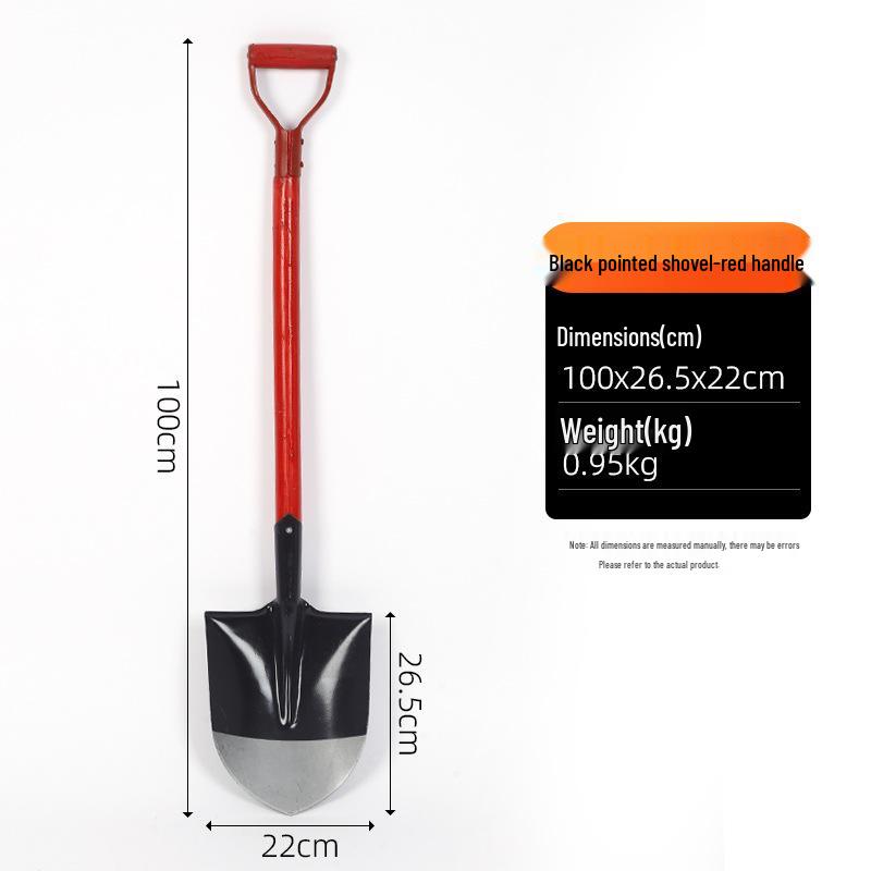 Fire Shovel & Spade for Emergency Rescue, Outdoor Digging, Soil Filling, and Disaster Relief