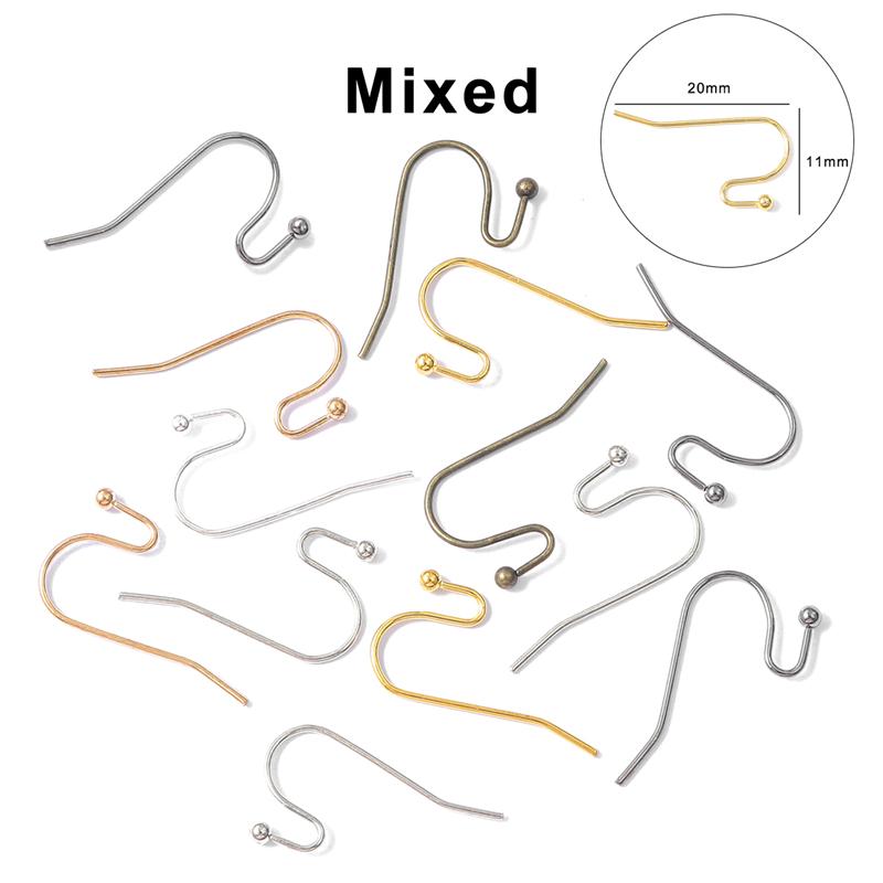 

100 шт. 20x22 мм ирония Шарм выводы серьги застежки крючки фурнитура DIY аксессуары для изготовления ювелирных изделий разноцветный