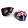 Bruce & Shark 2x Union Jack Wing Mirror Covers for Mini Cooper R55 R56 R57 Power Fold Mirrors