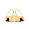BARBARA Leather Square 5cm Women S Slingback Bbi201ye