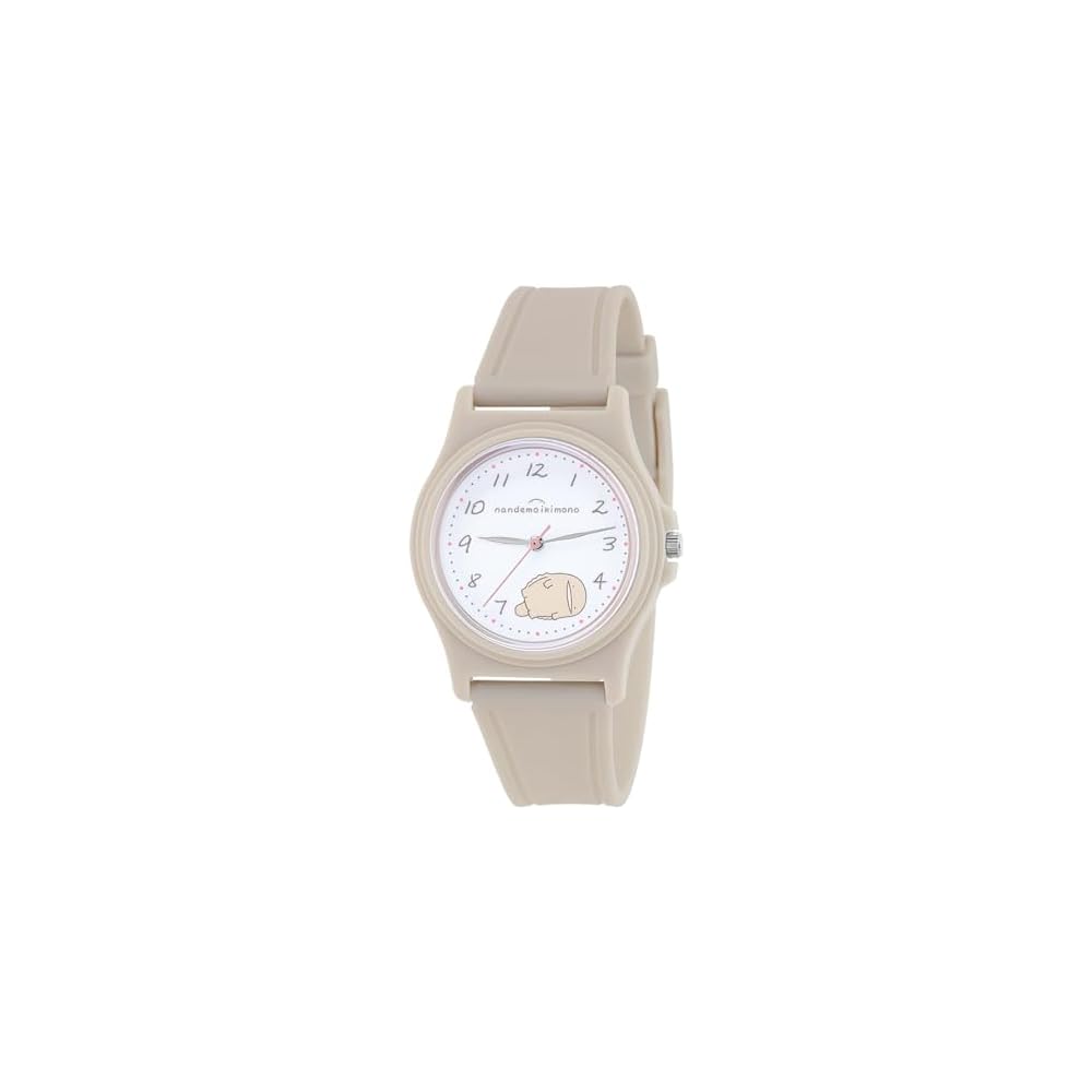 J-AXIS Nandemo Ikimono Pastel Color Plastic Case Watch Large Size Fish