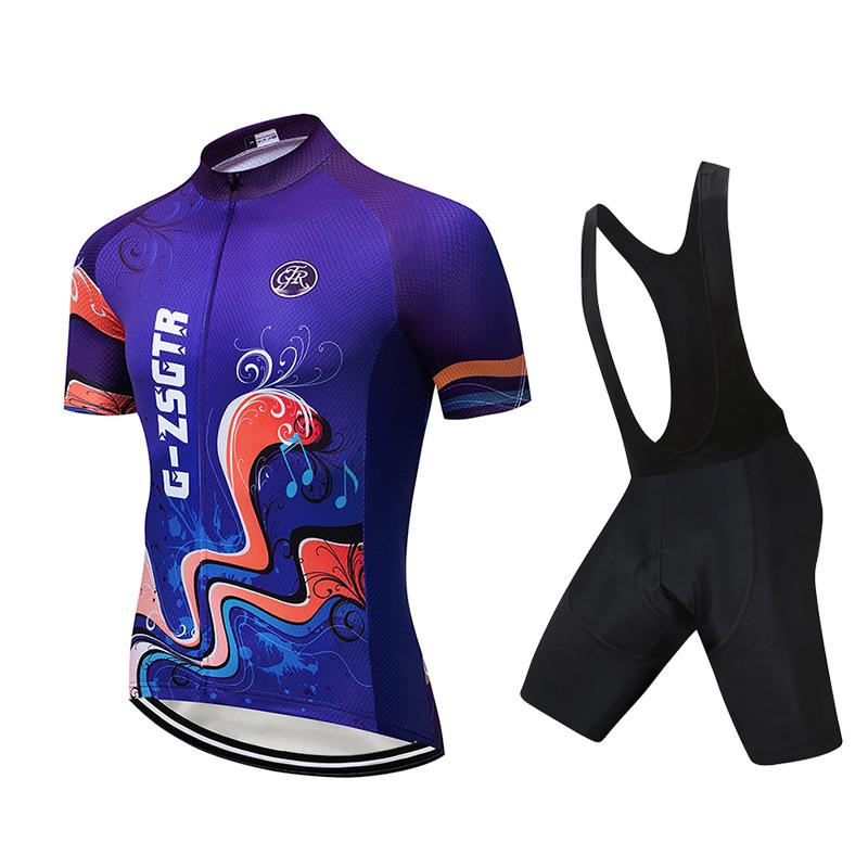 2026 Men's Cycling Jersey Short Sleeve Slim Fit Breathable Cycling Maillot Quick Dry MTB Mountain Bike Road Cycling Shirt Sets