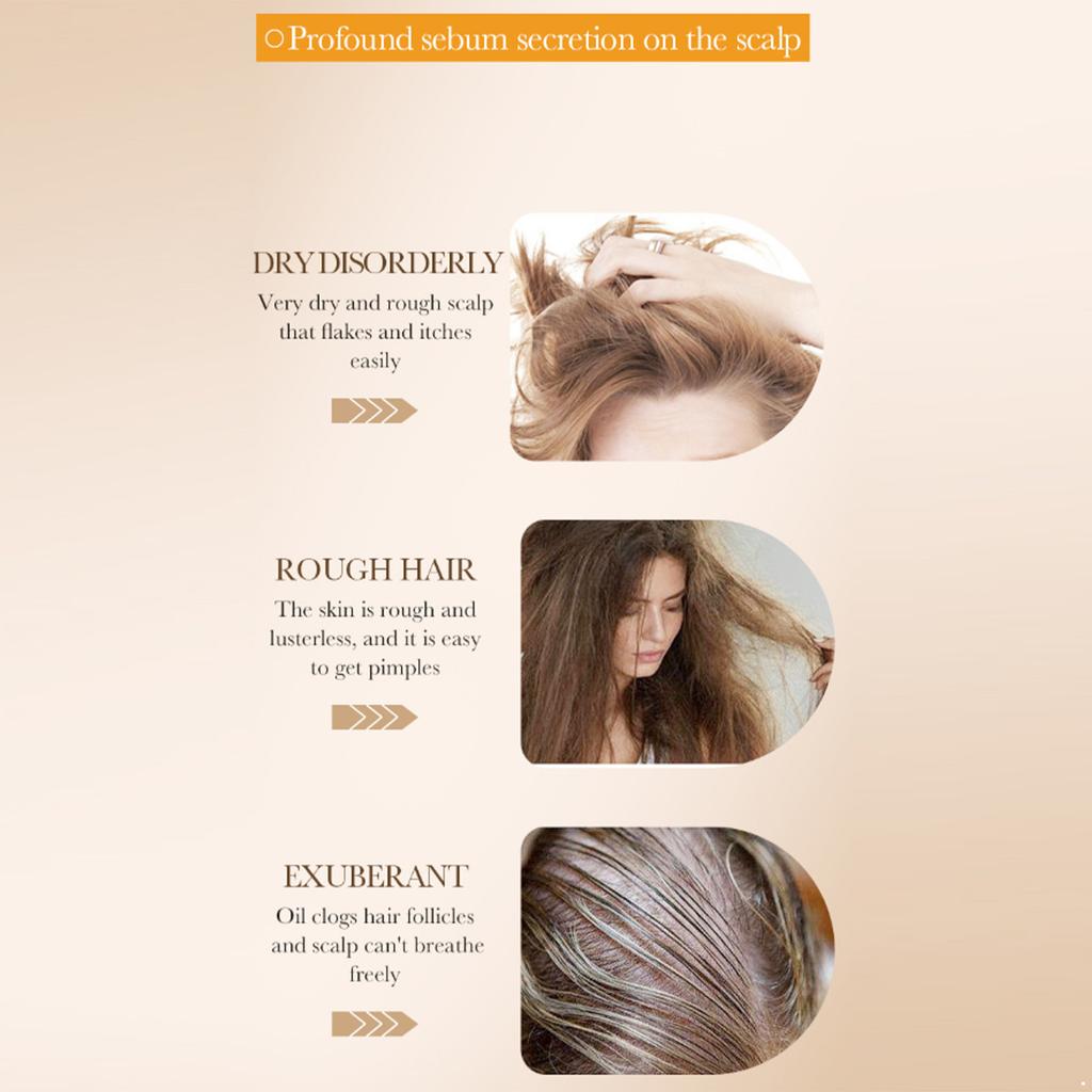 1Pc 500ML Glycerin Shampoo or Conditioner or 500g Hair Mask Moisturizing Strengthening Hair Care for All Hair Types Men Women