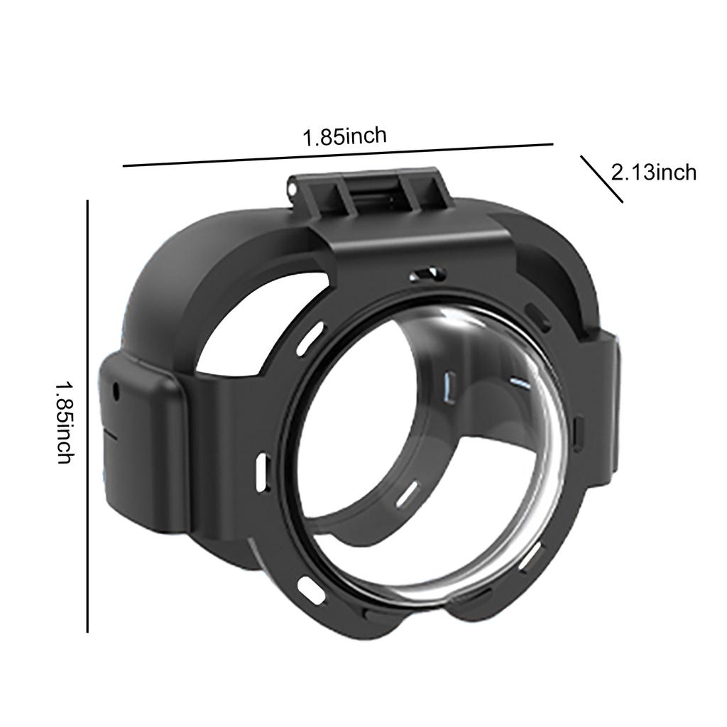 For Insta360 X4 Air Sports Camera Lens Guard Protective Cover Optical Glass Lens Protector Removable Anti-Scratch Camera Cap