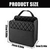 Keep Your Car Neat With Multiple Pocket Compartments Leather Seating Back Organizers Storage Bag For Family Long Journey