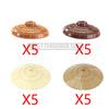 MOC Military Building Blocks Medieval Soldiers Knight Figures Weapons Accessories Witc Hat Helmet Shield Spear DIY Brick Toy T10