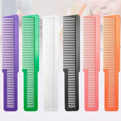 1pc Hair Cutting Comb Barber Comb Professional Styling Plastic Comb Household Salon Barber Styling Hair Comb For Stylists And Barbers, Hair Brush