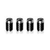4Pcs Carbon Fiber Valve Caps Wheel Tire Tyre Stem Ardust Waterproof Cover For Volvo Rdesign T2 T3 T4 T5 T6 T7 T8 S90 XC90 S60 R ars123