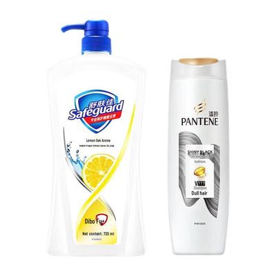 Pantene Shampoo & Safeguard Shower Gel Bundle