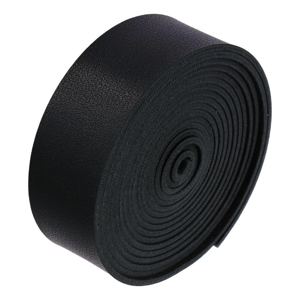 Black Black Leather Strip 1 Inch Wide Soft Leather Leather Projects Leather Belt Strips  DIY Craft