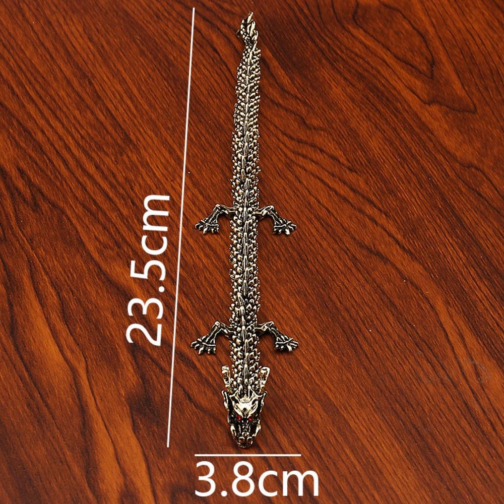 Alloy 3D three-dimensional activity dragon home office desktop antique dragon jewelry