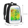Serie Arte-Sana : Hijos Del Sol Hot Sale Backpack Fashion Bags Greenlatinos Tree Arbol Comunidad Community Environment Ambiente