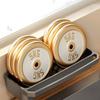 1pcs Kitchen Sink Storage Rack Drain Rack with Towel Rack Wall Mounted To Store Sponge Soap Cleaning Tools Sink Accessories
