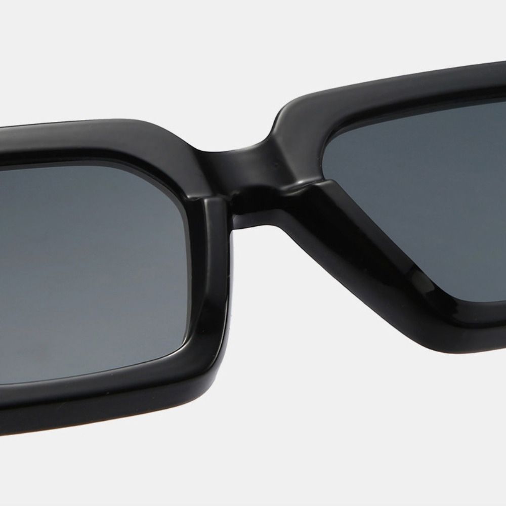Rice Nail Square Frame Sunglasses Irregular UV400 Sun Glasses Multicolor Lenses Eyewear  Men