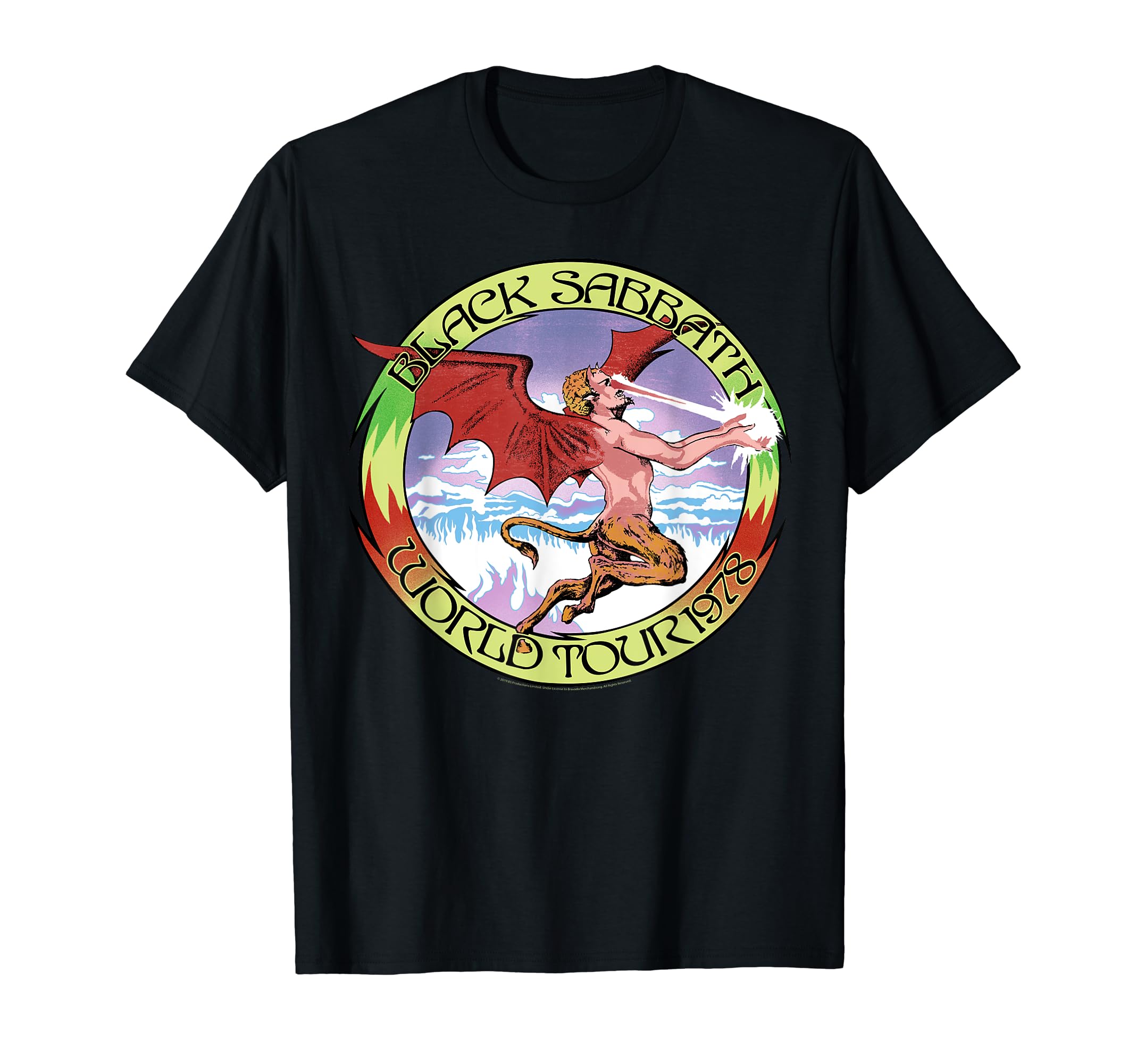 

Official Black Sabbath World Tour 78 T-shirt