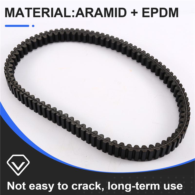 L10A CVT Drive Belt Replacement 60 23100-62E-000 23100-50B-000 For GOES 350S 360 UTV ATV V-Belt Part Numbers 2310050B000