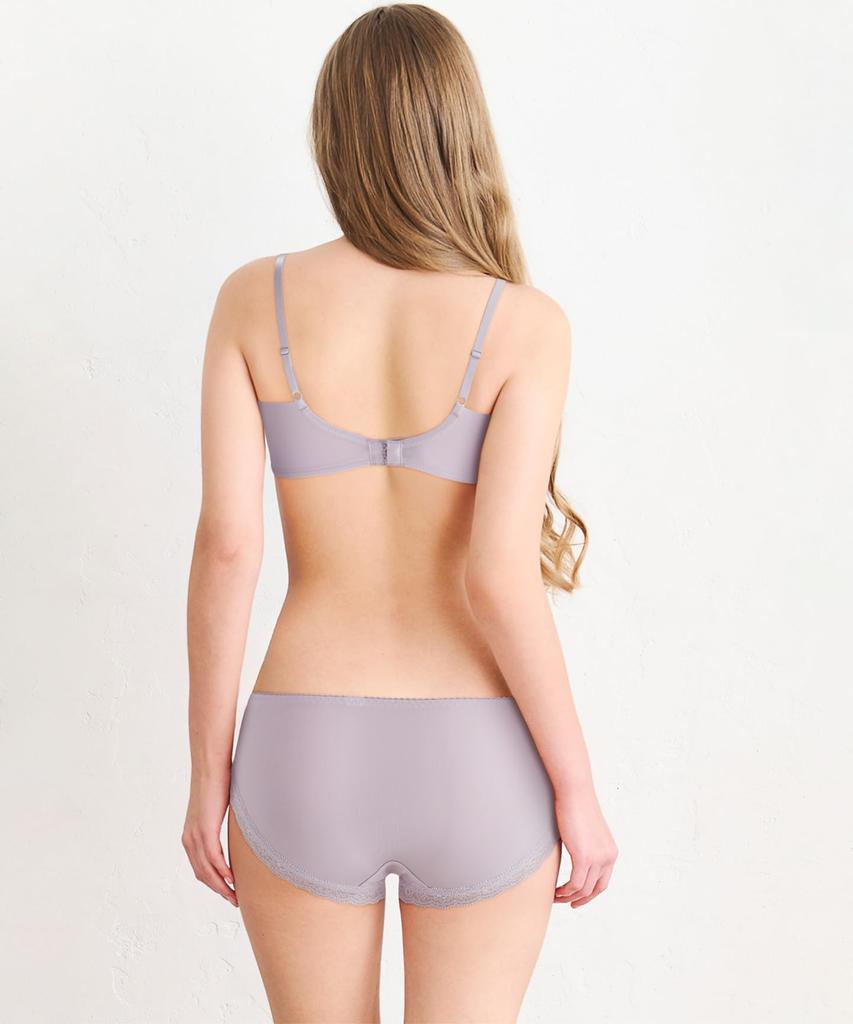 Wacoal Hug Bra Pair with Adjustable Jersey Size GY Women's (PXB118), BXB418, Inseam, Nylon-Bear (Back),