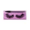 3D 5D Faux Mink False Eyelashes With Lash Boxes Custom Logo High Quality 15-20Mm 25Mm Mink Strip Lashes