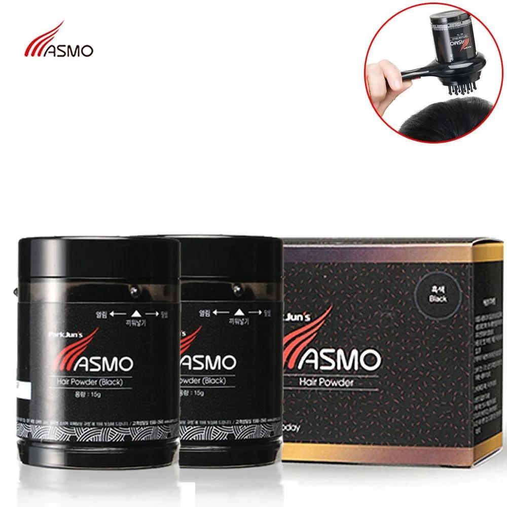 

Hair fiber powder (2 packs), natural-looking and easy to apply even for beginners, perfect coverage with just a few taps Black