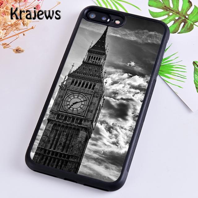 Krajews London big ben Bus Phone Case Cover For IPhone 18 17 Air 16 15 14 plus 11 12 13 pro max coque Shell Fundas